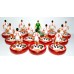 Subbuteo Andrew Table Soccer Melchester Rovers European kit 1999-2001 on WSB Professional bases